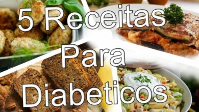 5 receitas para diabéticos