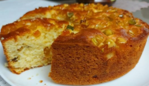 Torta de creme de leite com massa que derrete na boca