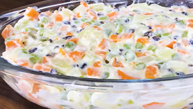 salada de batata festiva