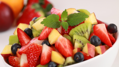 salada de frutas detox