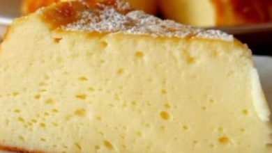 Bolo de queijo cremoso