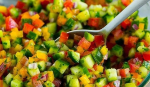 Salada refrescante para o verão