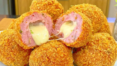 Bolinho sem massa feito com linguiça toscana