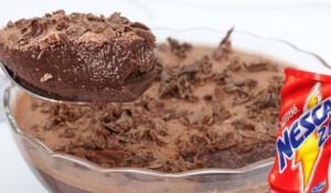 Receita Simples e Deliciosa de Mousse de Nescau