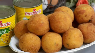 bolinho de milho frito