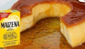 Receita simples de pudim de maizena