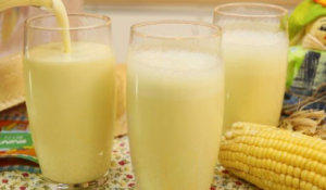 Receita de suco de milho cremoso com  3 ingredientes