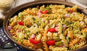 Receita de Salada de Macarrão Colorida: Uma Explosão de Sabores e Cores