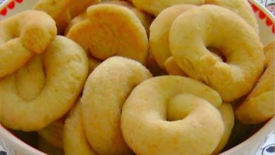 rosquinhas de creme de leite