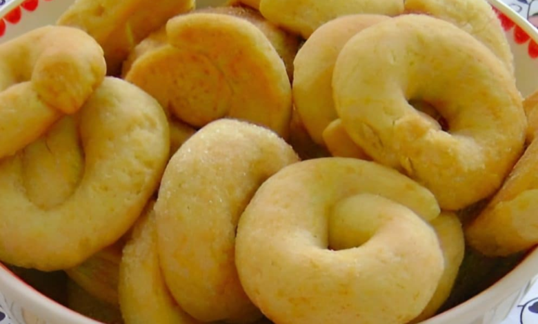 rosquinhas de creme de leite