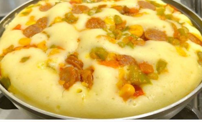 torta salgada cremosa