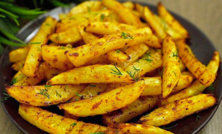 Batatas ao Forno com Molho Especial