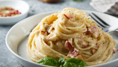 macarrão carbonara