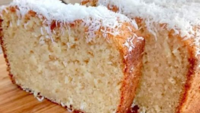 Bolo de Coco Zero Sem Glúten, Sem Lactose e Sem Fermento