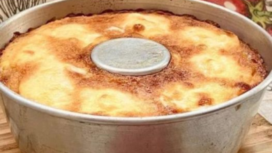 Receita de Bolo Chama Visita