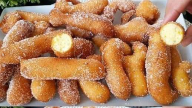 churros de laranja