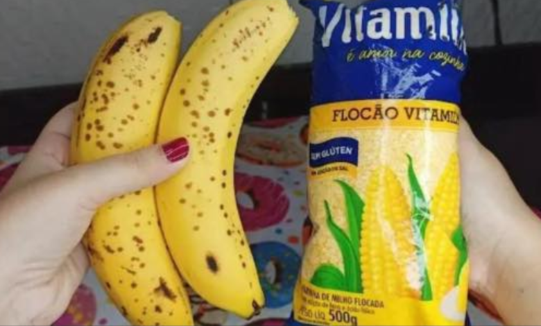 lanche de banana