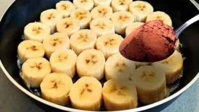 Bolo de Banana na Frigideira com Cacau: receita famosa da internet