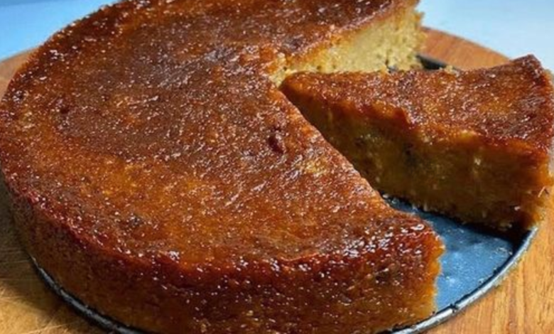 Bolo de Batata Doce Sem Farinha de Trigo