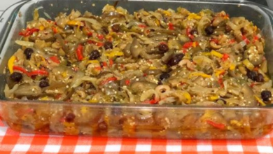 Receita de Caponata de Berinjela