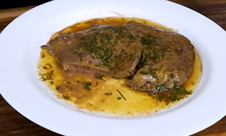 bife de figado na manteiga