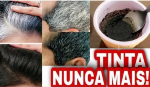 Pinte os Cabelos Brancos Sem Tinta e Sem Química: Receita Caseira e Natural