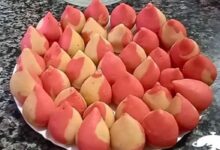 Coxinha doce mesclada