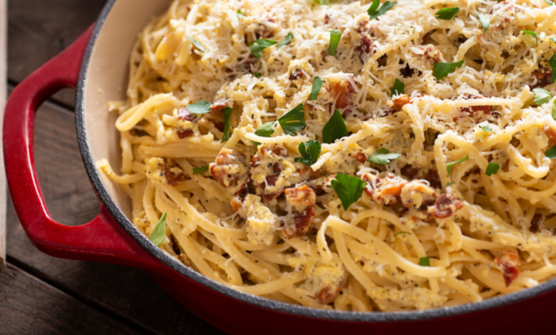 Espaguete à Carbonara