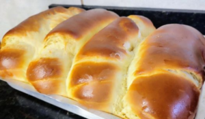 Receita de pão caseiro fofinho