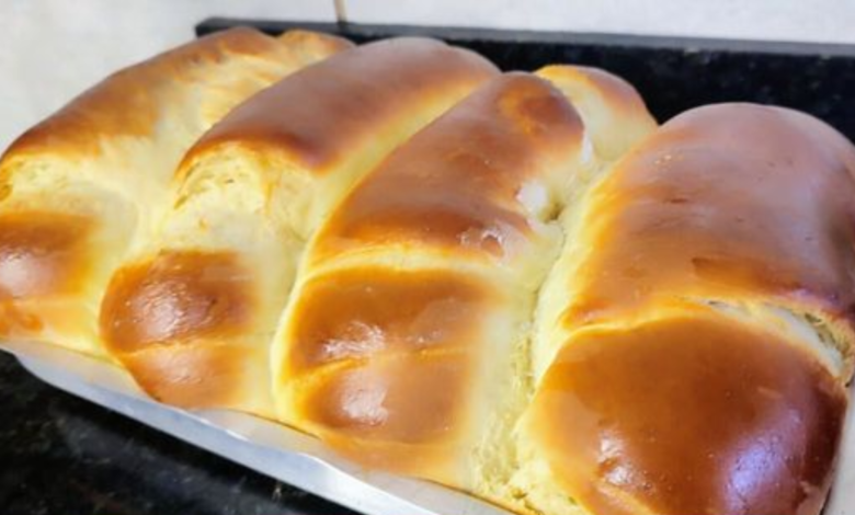 Receita de pão caseiro fofinho