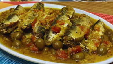 SARDINHA DE PANELA DE PRESSÃO