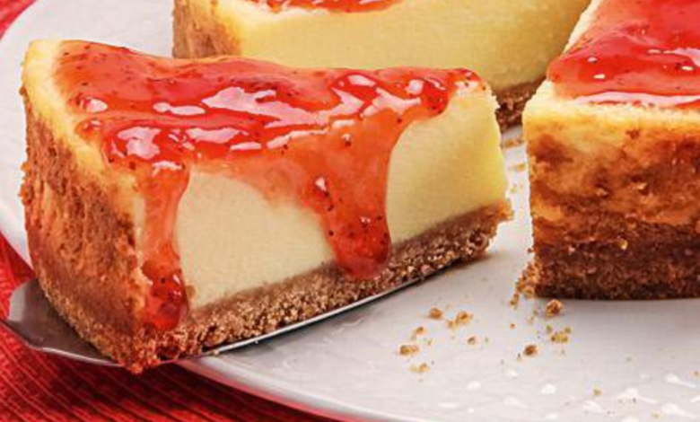 cheescake de morango