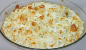 Receita de Couve-Flor Gratinada com Molho Branco