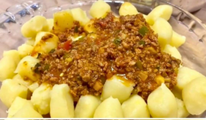 Nhoque de Batata  sem cozinhar na água e sem farinha