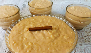 Arroz Doce Com Açucar Queimado: Uma Sobremesa Cremosa e Reconfortante