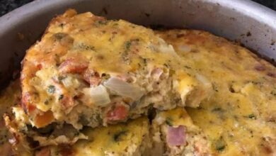 omelete de forno fit