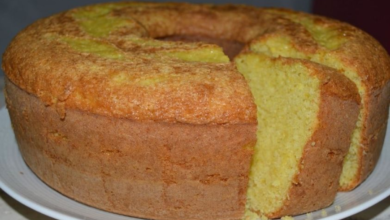 bolo de laranja integral