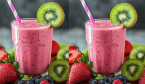 Smoothie de Morango, Banana e Kiwi: Refrescante e Nutritivo