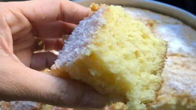 bolo de coco fofinho