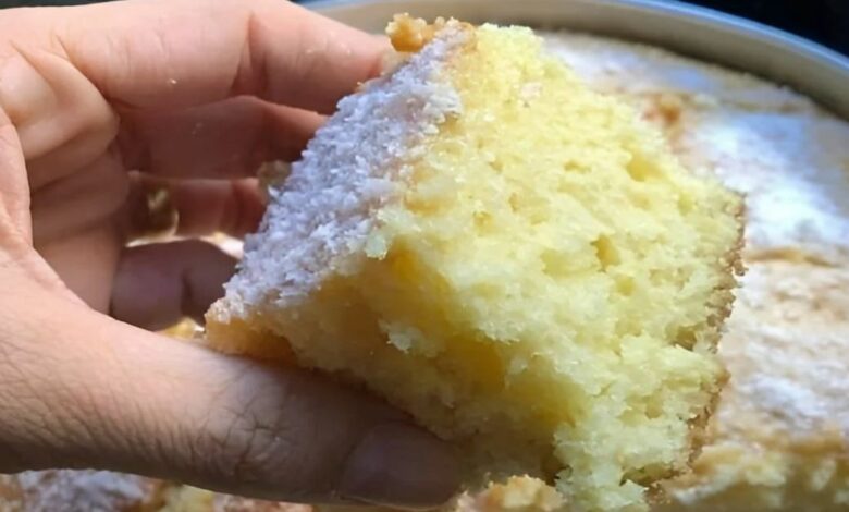 bolo de coco fofinho