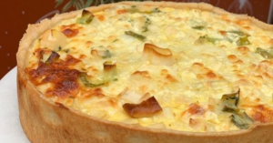 Quiche de Palmito e Alho-Poró: Saborosa e Nutritiva