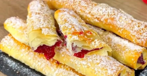 Strudel de Cereja: Delícia Folhada e Saborosa