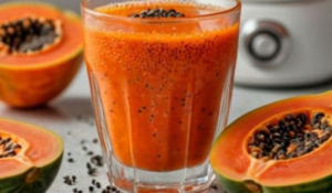 Suco de Mamão e Sementes de Chia: Nutrição e Sabor