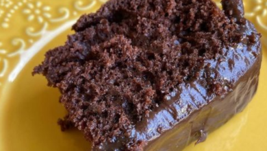 bolo de chocolate com aveia