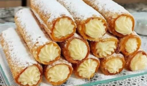 Cannoli com Massa de Pastel: Uma Versão Prática e Deliciosa