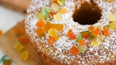 Bolo de Frutas Cristalizadas: Doçura e Sabor na Medida Certa