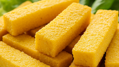polenta frita sequinha