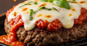 Bife de Carne Moida a Parmegiana: A receita perfeita para agradar a todos.