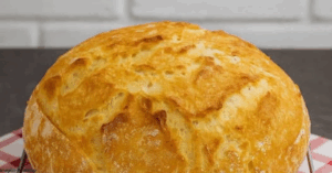 Pão Sem Amassar: A Receita Perfeita para uma Casca Crocante e Miolo Fofinho