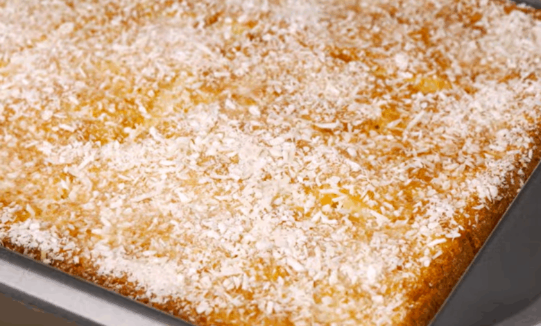 Bolo de Laranja com Coco